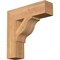 Ekena Millwork Funston Block Smooth Bracket, Western Red Cedar, 3 1/2"W x 14"D x 14"H BKT04X14X14FST05SWR - alternate 1